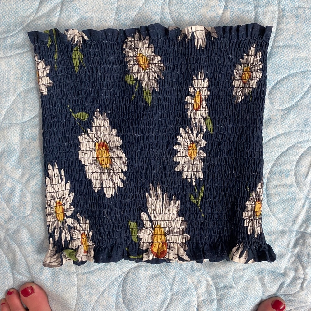 Smocked tube top